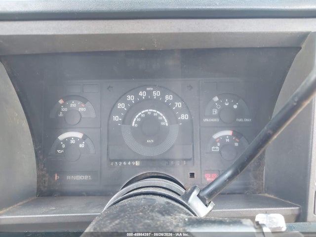 45984397 :رقم المزاد ، 1GCDC14K7LZ239961 vin ، 1990 Chevrolet Gmt-400 C1500 مزاد بيع