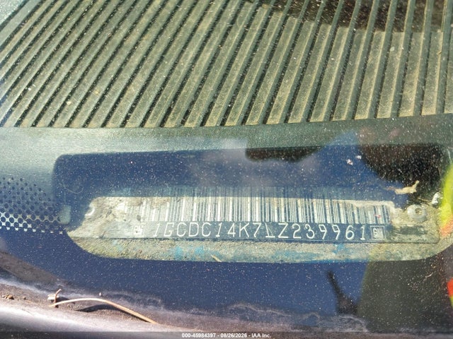 45984397 :رقم المزاد ، 1GCDC14K7LZ239961 vin ، 1990 Chevrolet Gmt-400 C1500 مزاد بيع