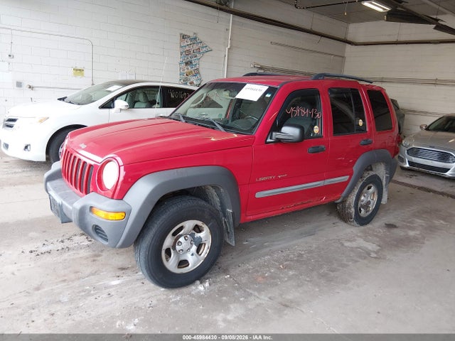 Auction sale of the 2002 Jeep Liberty Sport, vin: 1J4GL48K62W262988, lot number: 45984430