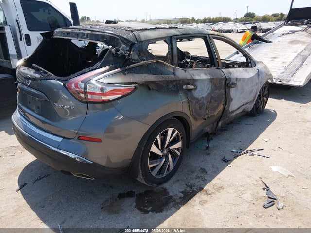 Aukcja sprzedaży 2018 Nissan Murano Platinum, vin: 5N1AZ2MG2JN167554, numer aukcji: 45984478
