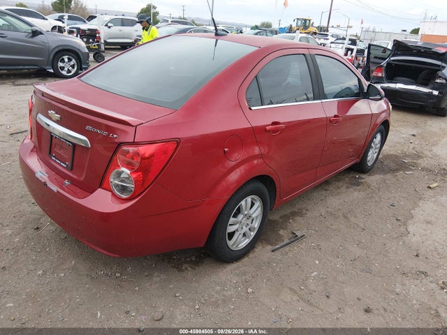 Chevrolet Sonic Lt Auto 2014 1G1JC5SH4E4163593 Image 4
