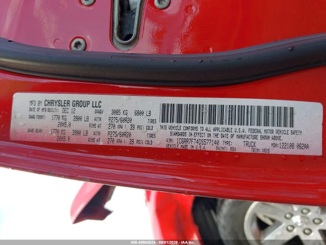 Aukcja sprzedaży 2013 Ram 1500 Express, vin: 1C6RR7FT4DS577140, numer aukcji: 45984524
