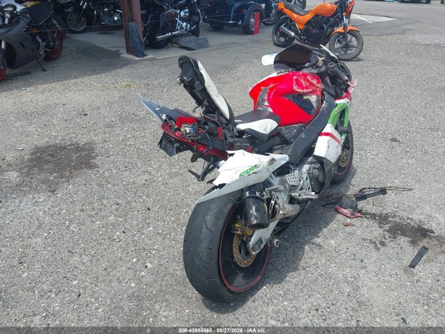 45984560 :رقم المزاد ، JH2SC50012M007734 vin ، 2002 Honda Cbr900 Rr مزاد بيع