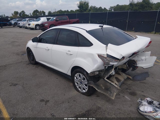 2012 Ford Focus Se მანქანა იყიდება აუქციონზე, vin: 1FAHP3F28CL385633, აუქციონის ნომერი: 45984571