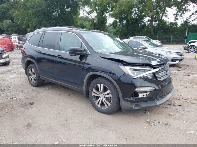 45984606 :رقم المزاد ، 5FNYF6H5XGB095876 vin ، 2016 Honda Pilot Ex-l مزاد بيع