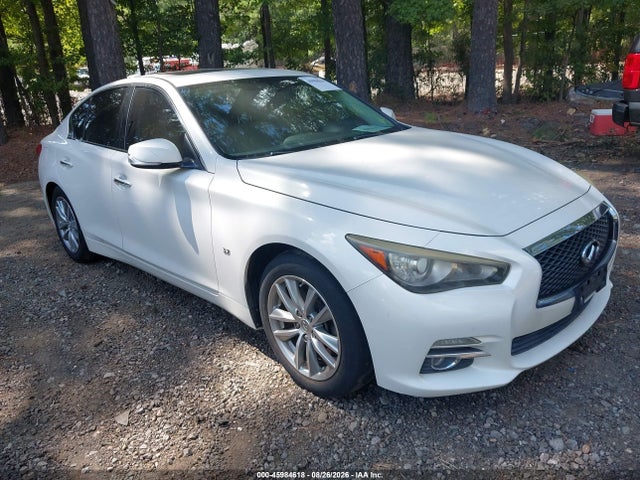 2014 Infiniti Q50 Premium/sport მანქანა იყიდება აუქციონზე, vin: JN1BV7AP2EM683868, აუქციონის ნომერი: 45984618