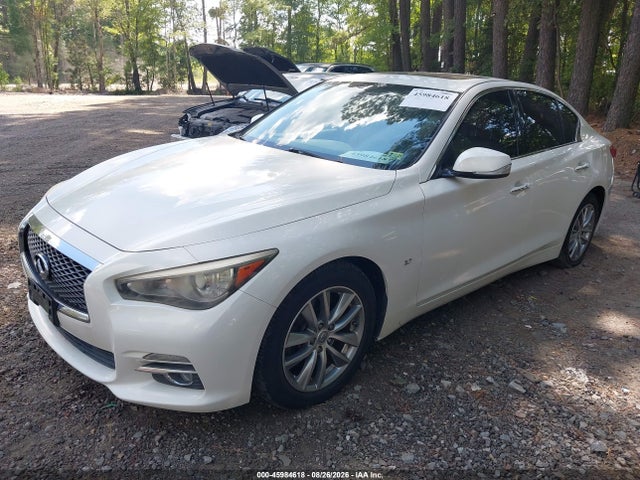 2014 Infiniti Q50 Premium/sport მანქანა იყიდება აუქციონზე, vin: JN1BV7AP2EM683868, აუქციონის ნომერი: 45984618