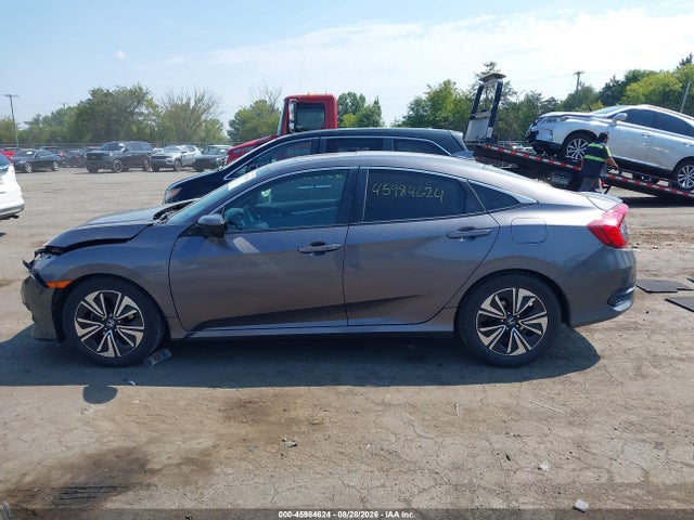 45984624 :رقم المزاد ، 19XFC1F39HE006309 vin ، 2017 Honda Civic Ex-t مزاد بيع
