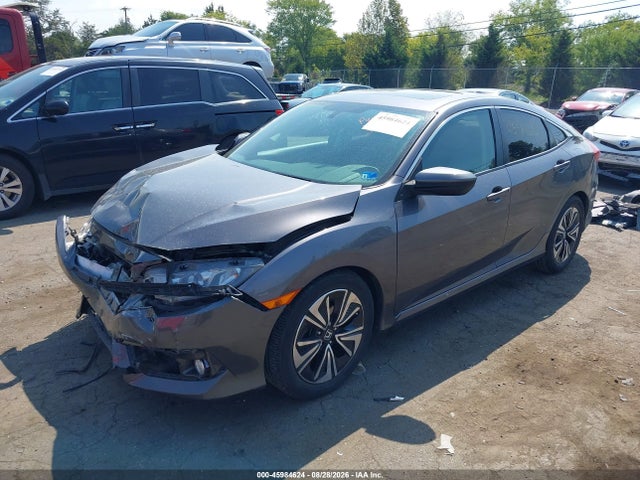 45984624 :رقم المزاد ، 19XFC1F39HE006309 vin ، 2017 Honda Civic Ex-t مزاد بيع
