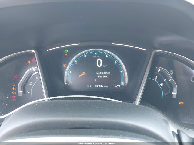 45984624 :رقم المزاد ، 19XFC1F39HE006309 vin ، 2017 Honda Civic Ex-t مزاد بيع