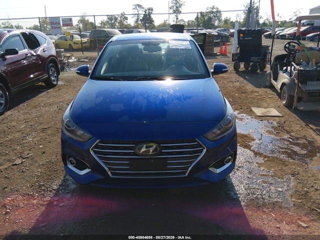 2018 Hyundai Accent Limited მანქანა იყიდება აუქციონზე, vin: 3KPC34A30JE027275, აუქციონის ნომერი: 45984698