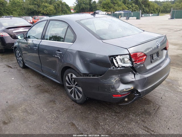 Aukcja sprzedaży 2014 Volkswagen Jetta Hybrid Sel Premium, vin: 3VW637AJ4EM277186, numer aukcji: 45984700