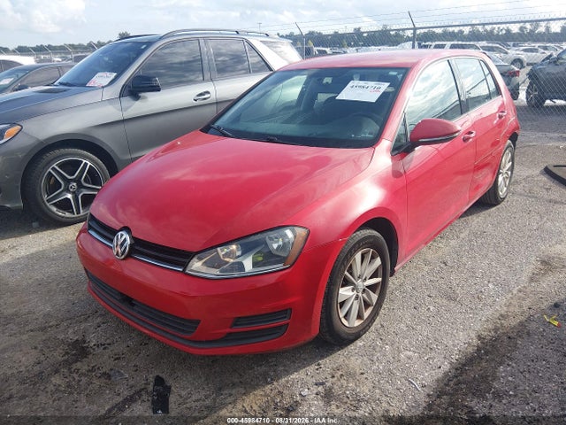 Продажа на аукционе авто 2016 Volkswagen Golf Tsi S 4-door, vin: 3VW217AU9GM038427, номер лота: 45984710