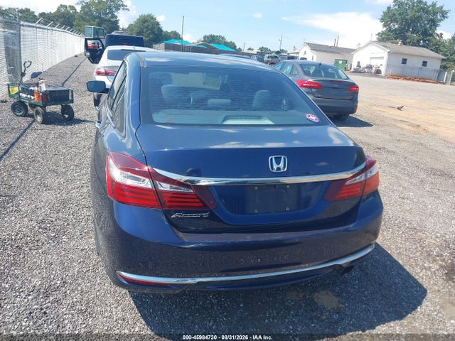 45984730 :رقم المزاد ، 1HGCR2F38GA057469 vin ، 2016 Honda Accord Lx مزاد بيع
