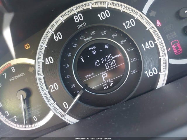 45984730 :رقم المزاد ، 1HGCR2F38GA057469 vin ، 2016 Honda Accord Lx مزاد بيع
