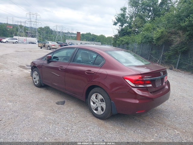 Honda Civic Lx 2014 2HGFB2F57EH500275 Image 3
