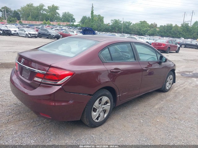 Honda Civic Lx 2014 2HGFB2F57EH500275 Image 4