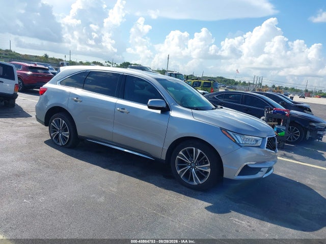 2019 Acura Mdx Tech Pkg მანქანა იყიდება აუქციონზე, vin: 5J8YD3H54KL003513, აუქციონის ნომერი: 45984753