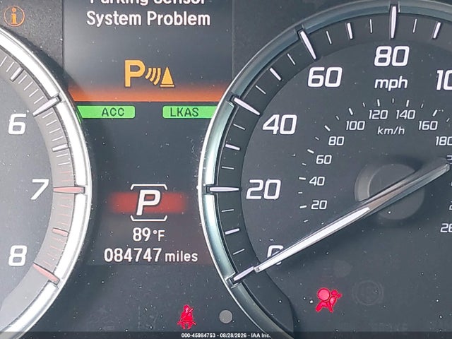 45984753 :رقم المزاد ، 5J8YD3H54KL003513 vin ، 2019 Acura Mdx Tech Pkg مزاد بيع