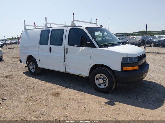 45984757 :رقم المزاد ، 1GCWGAFG0L1122629 vin ، 2020 Chevrolet Express Cargo Rwd 2500 Regular Wheelbase Wt مزاد بيع