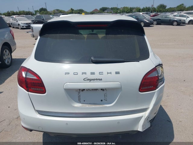 45984781 :رقم المزاد ، WP1AA2A20CLA08095 vin ، 2012 Porsche Cayenne مزاد بيع