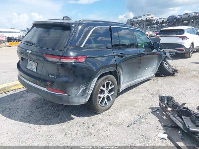 2025 Jeep Grand Cherokee Limited 4x4 მანქანა იყიდება აუქციონზე, vin: 1C4RJHBG0SC318800, აუქციონის ნომერი: 45984815