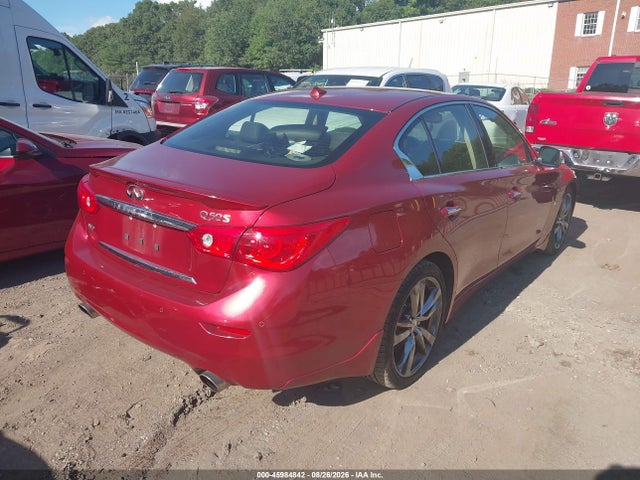 Aukcja sprzedaży 2016 Infiniti Q50 3.0t Sport, vin: JN1EV7ARXGM343840, numer aukcji: 45984842