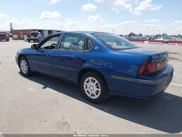 45984843 :رقم المزاد ، 2G1WF52E839417061 vin ، 2003 Chevrolet Impala مزاد بيع