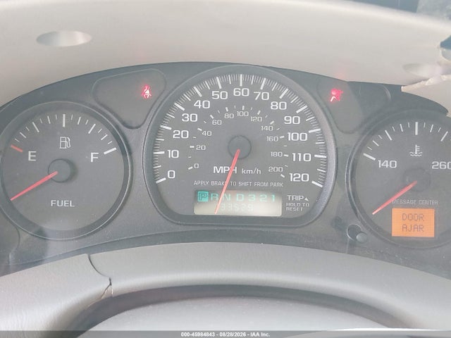 45984843 :رقم المزاد ، 2G1WF52E839417061 vin ، 2003 Chevrolet Impala مزاد بيع