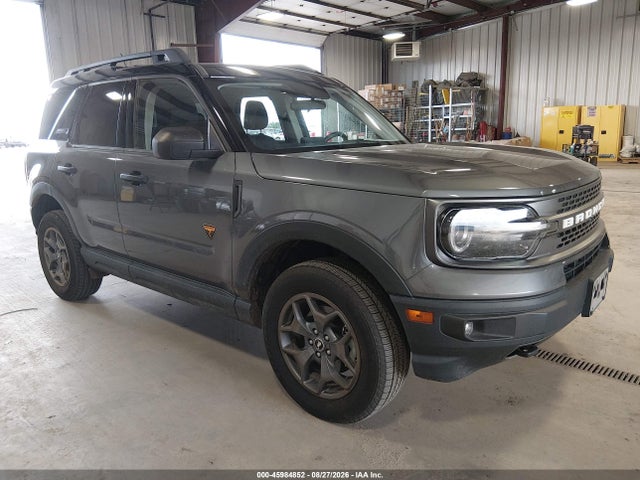 Продажа на аукционе авто 2021 Ford Bronco Sport Badlands, vin: 3FMCR9D96MRB17633, номер лота: 45984852