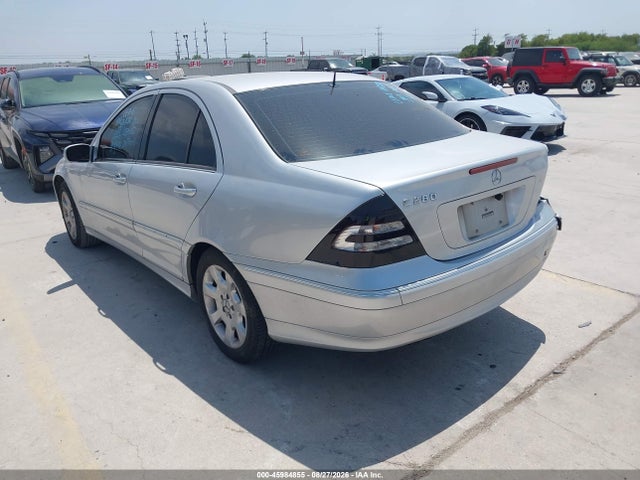 2006 Mercedes-benz C 280 Luxury მანქანა იყიდება აუქციონზე, vin: WDBRF54H46A882729, აუქციონის ნომერი: 45984855