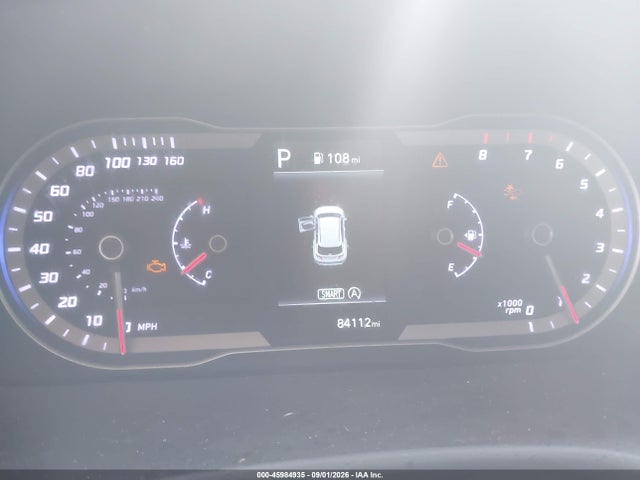 45984935 :رقم المزاد ، 5NMJB3AE0NH013560 vin ، 2022 Hyundai Tucson Sel مزاد بيع
