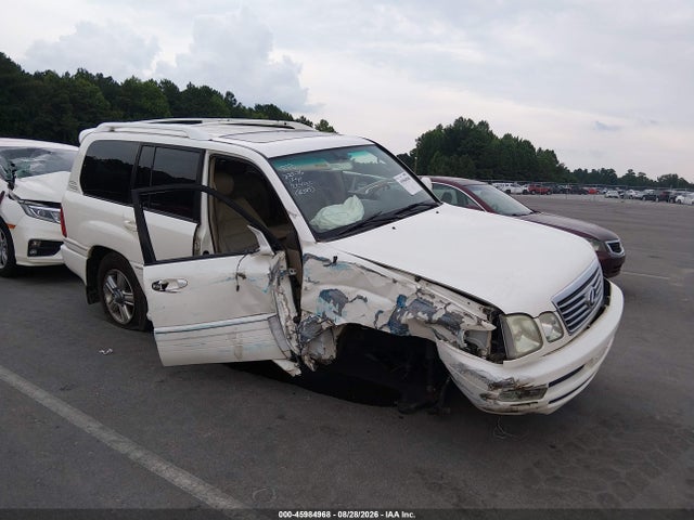 2007 Lexus Lx 470 მანქანა იყიდება აუქციონზე, vin: JTJHT00W774026383, აუქციონის ნომერი: 45984968