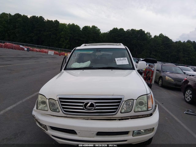 2007 Lexus Lx 470 მანქანა იყიდება აუქციონზე, vin: JTJHT00W774026383, აუქციონის ნომერი: 45984968
