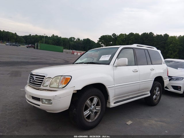 2007 Lexus Lx 470 მანქანა იყიდება აუქციონზე, vin: JTJHT00W774026383, აუქციონის ნომერი: 45984968