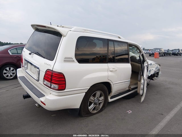 2007 Lexus Lx 470 მანქანა იყიდება აუქციონზე, vin: JTJHT00W774026383, აუქციონის ნომერი: 45984968
