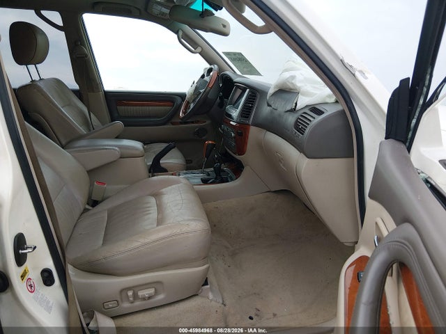 2007 Lexus Lx 470 მანქანა იყიდება აუქციონზე, vin: JTJHT00W774026383, აუქციონის ნომერი: 45984968