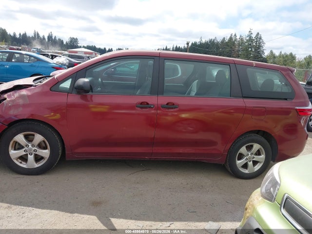 Продаж на аукціоні авто 2016 Toyota Sienna L 7 Passenger, vin: 5TDZK3DCXGS749290, номер лоту: 45984970