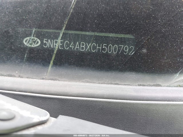 Auction sale of the 2012 Hyundai Sonata Limited 2.0t, vin: 5NPEC4ABXCH500792, lot number: 45984973