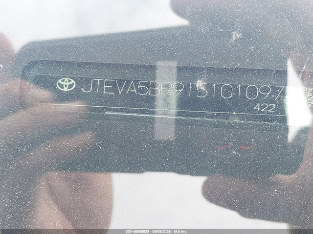 45985025 :رقم المزاد ، JTEVA5BR9T5101097 vin ، 2026 Toyota 4runner Sr5 مزاد بيع