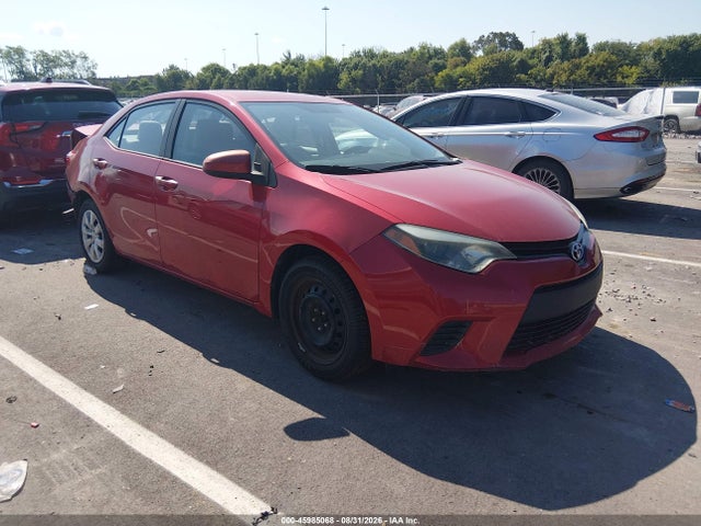 2014 Toyota Corolla Le მანქანა იყიდება აუქციონზე, vin: 2T1BURHE6EC157739, აუქციონის ნომერი: 45985068
