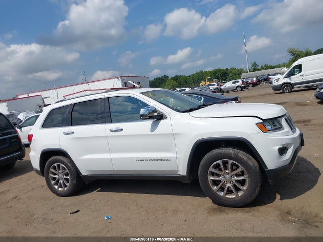 Продаж на аукціоні авто 2016 Jeep Grand Cherokee Limited, vin: 1C4RJFBG8GC392428, номер лоту: 45985116