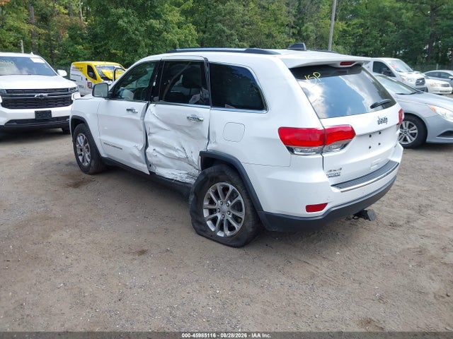 Продаж на аукціоні авто 2016 Jeep Grand Cherokee Limited, vin: 1C4RJFBG8GC392428, номер лоту: 45985116