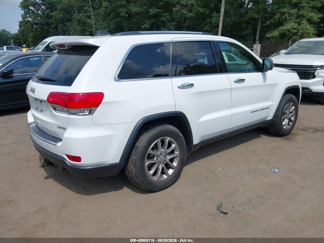 Продаж на аукціоні авто 2016 Jeep Grand Cherokee Limited, vin: 1C4RJFBG8GC392428, номер лоту: 45985116