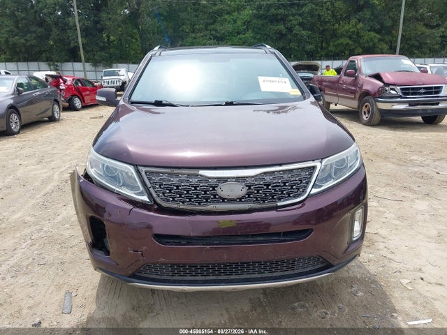 45985154 :رقم المزاد ، 5XYKW4A70FG659841 vin ، 2015 Kia Sorento Sx V6 مزاد بيع