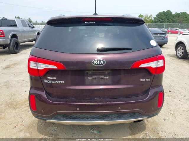 45985154 :رقم المزاد ، 5XYKW4A70FG659841 vin ، 2015 Kia Sorento Sx V6 مزاد بيع