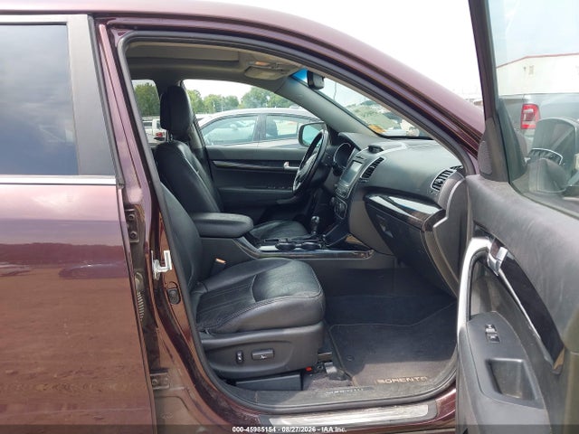 45985154 :رقم المزاد ، 5XYKW4A70FG659841 vin ، 2015 Kia Sorento Sx V6 مزاد بيع