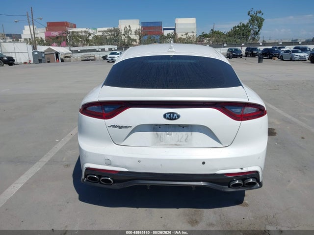 2019 Kia Stinger მანქანა იყიდება აუქციონზე, vin: KNAE15LA7K6049536, აუქციონის ნომერი: 45985160