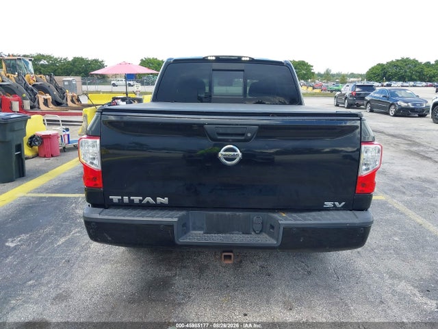 2017 Nissan Titan Sv მანქანა იყიდება აუქციონზე, vin: 1N6AA1E6XHN563766, აუქციონის ნომერი: 45985177