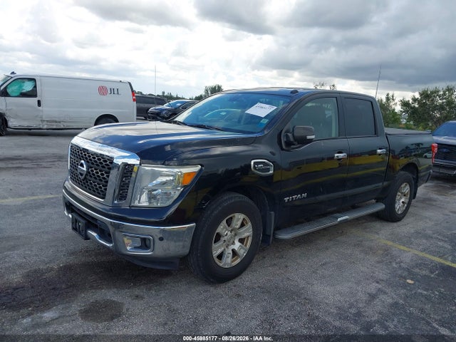 2017 Nissan Titan Sv მანქანა იყიდება აუქციონზე, vin: 1N6AA1E6XHN563766, აუქციონის ნომერი: 45985177
